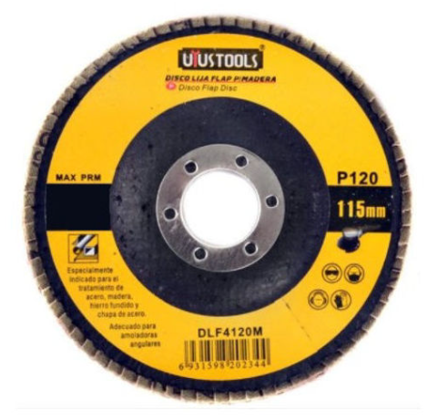 DLF4120M – DISCO LIJA FLAP MADERA 115MM #120